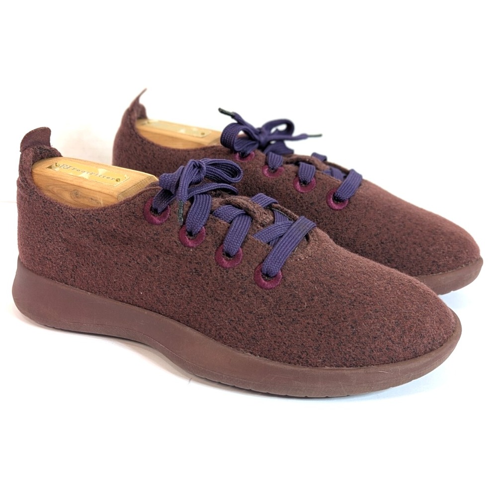 Allbirds Merino Wool Runners Women's Size 7 Burgundy Comfort Running Shoes